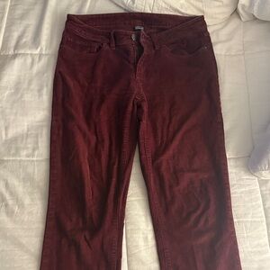 Patagonia Organic Cotton Corduroy Pants in Deep Red